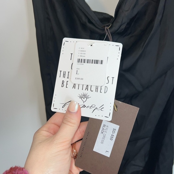 Nicholas NEW free people Kyle dress black - Picture 3 of 13